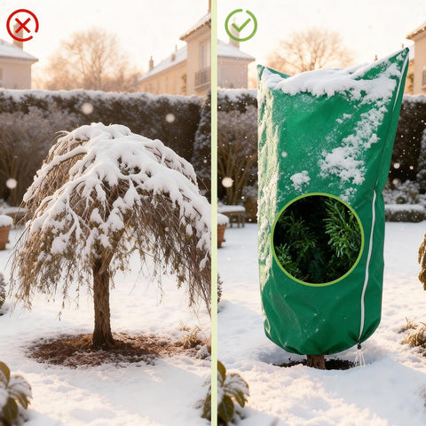 GardenFlow non-woven fabric close-up for frost protection