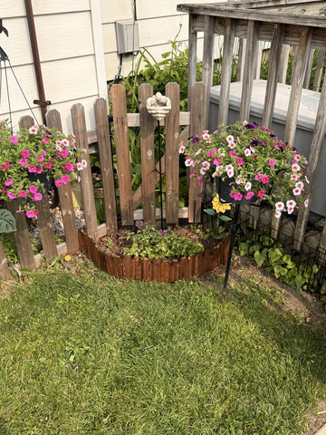 GardenFlow flower-bed-border edging defines borders with durable, rustic style.