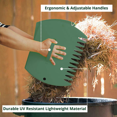 GardenHOME Built-in storage holes keep your tools organized between yard projects.