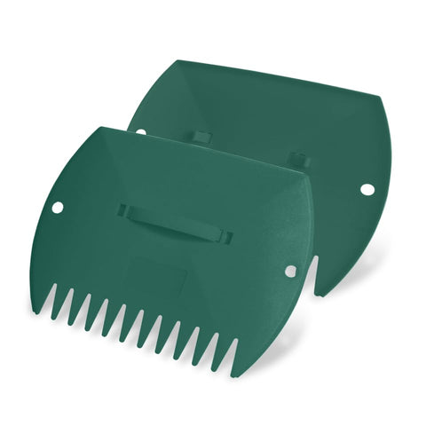 GardenHOME Leaf Scoops large size for quick yard cleanup and debris collection.