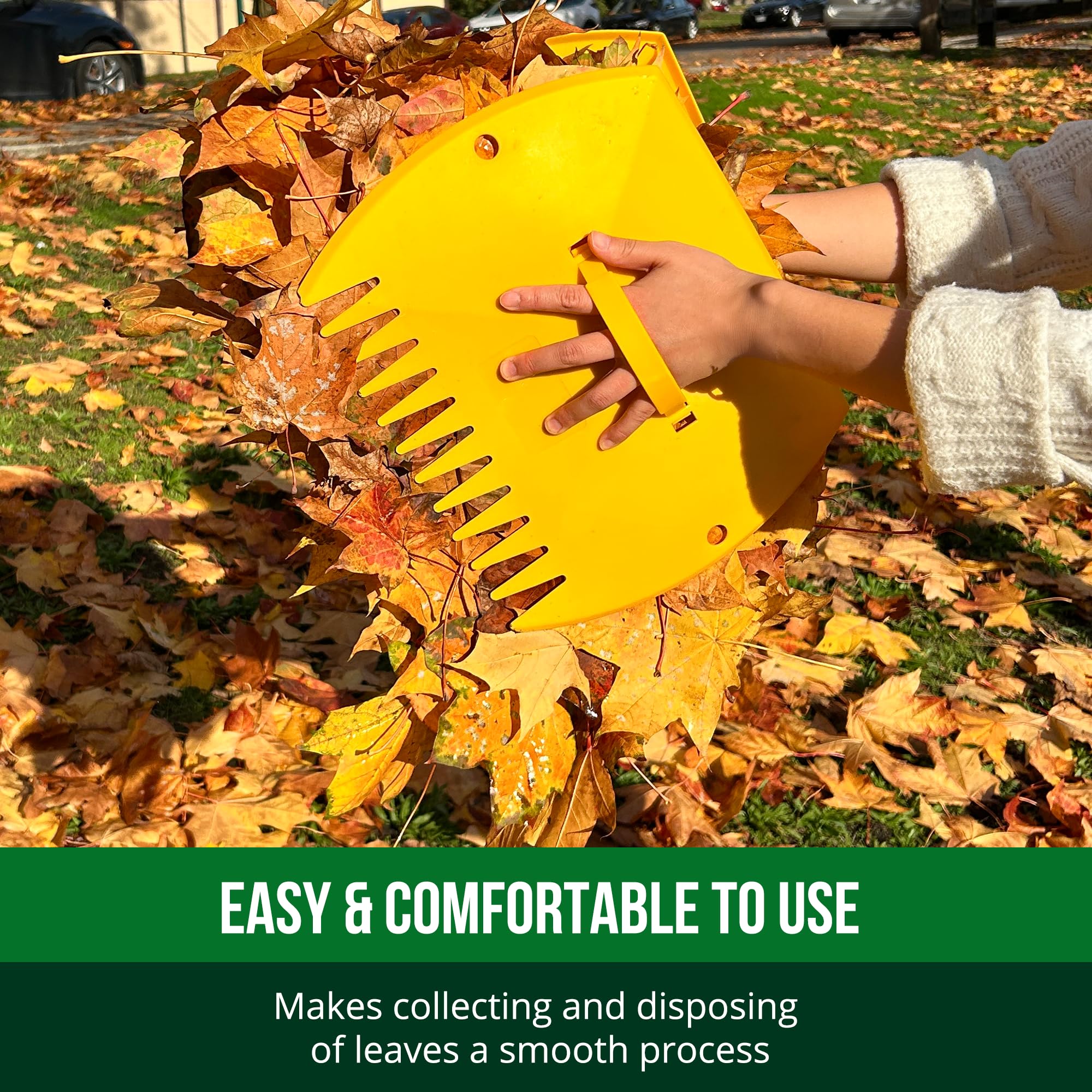 GardenHOME Lightweight and durable scoops resist corrosion for long life.