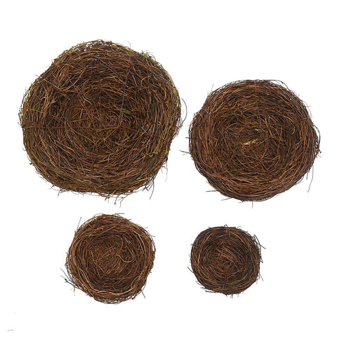 Gardeningwill 12-inch bird nest prop for yard displays and cozy home accents.