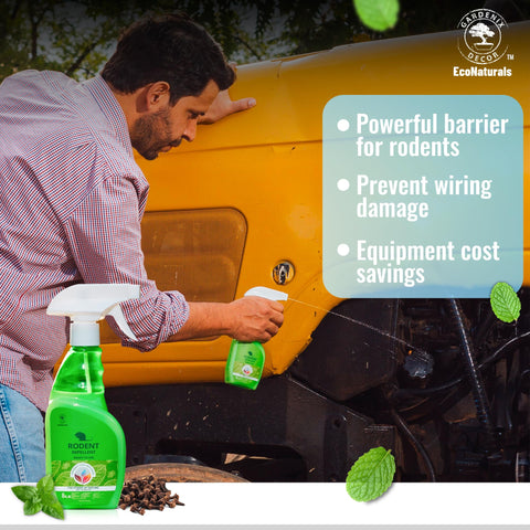 Gardenix Decor peppermint spray for indoor and outdoor use, pet-friendly and non-toxic.