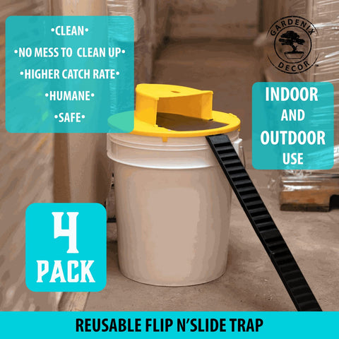 GARDENIX DECOR reusable lid and bucket for long-term use