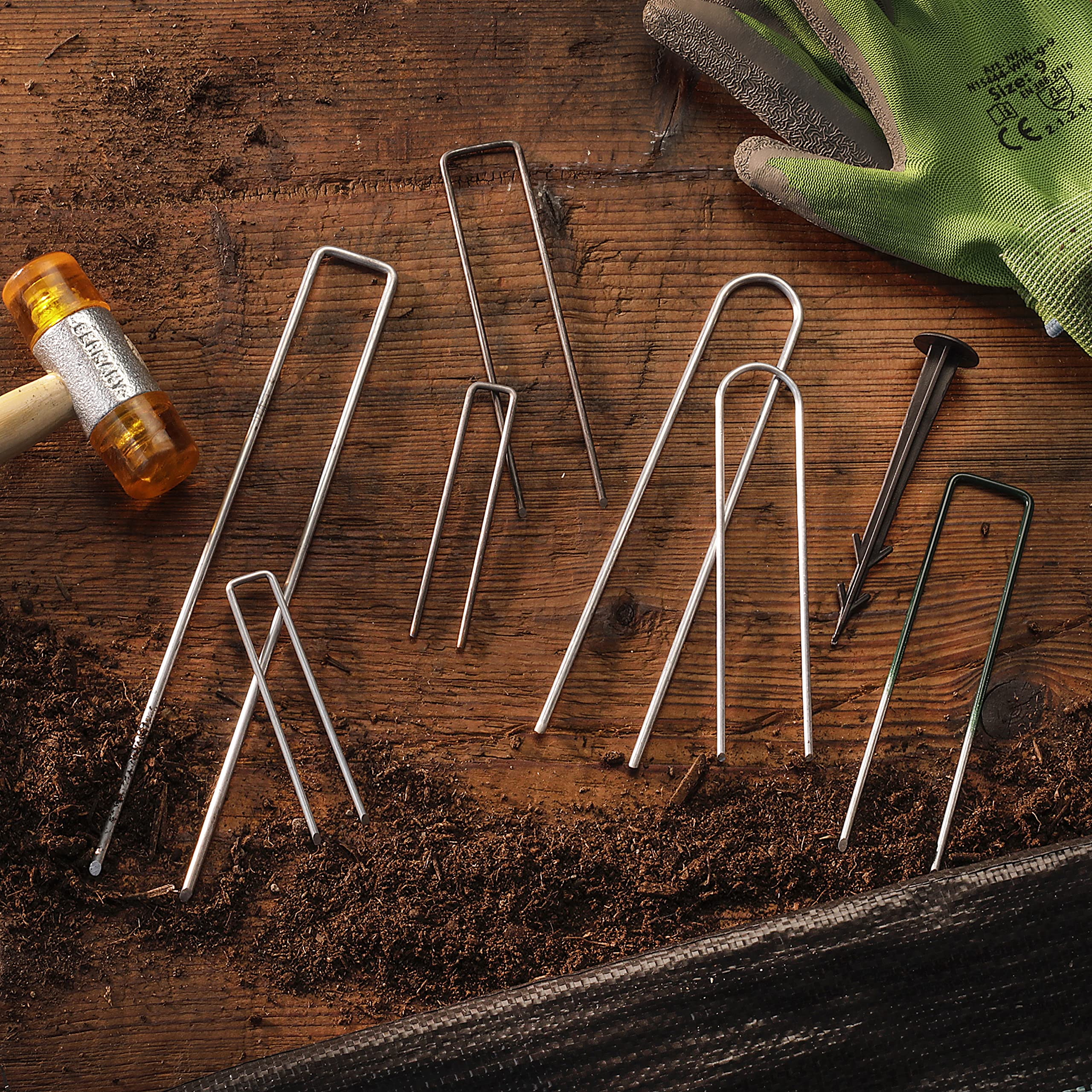 GardenMate 6x1x6 inch stake for professional grade garden projects.