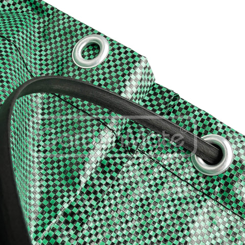 GardenMate open hoop design keeps bags upright, making filling easier