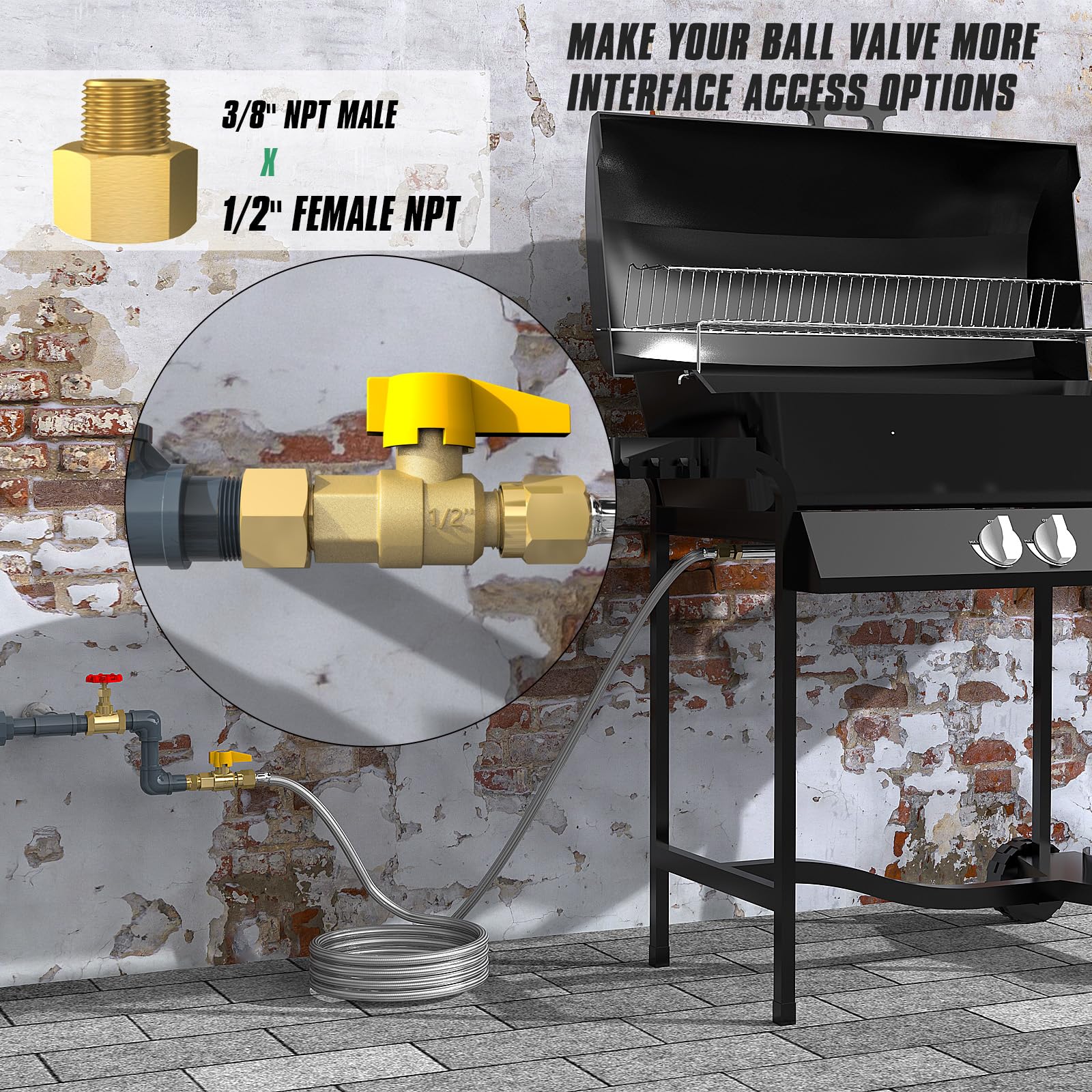 GardenNow CSA-certified propane extension emphasizing safety-tested performance