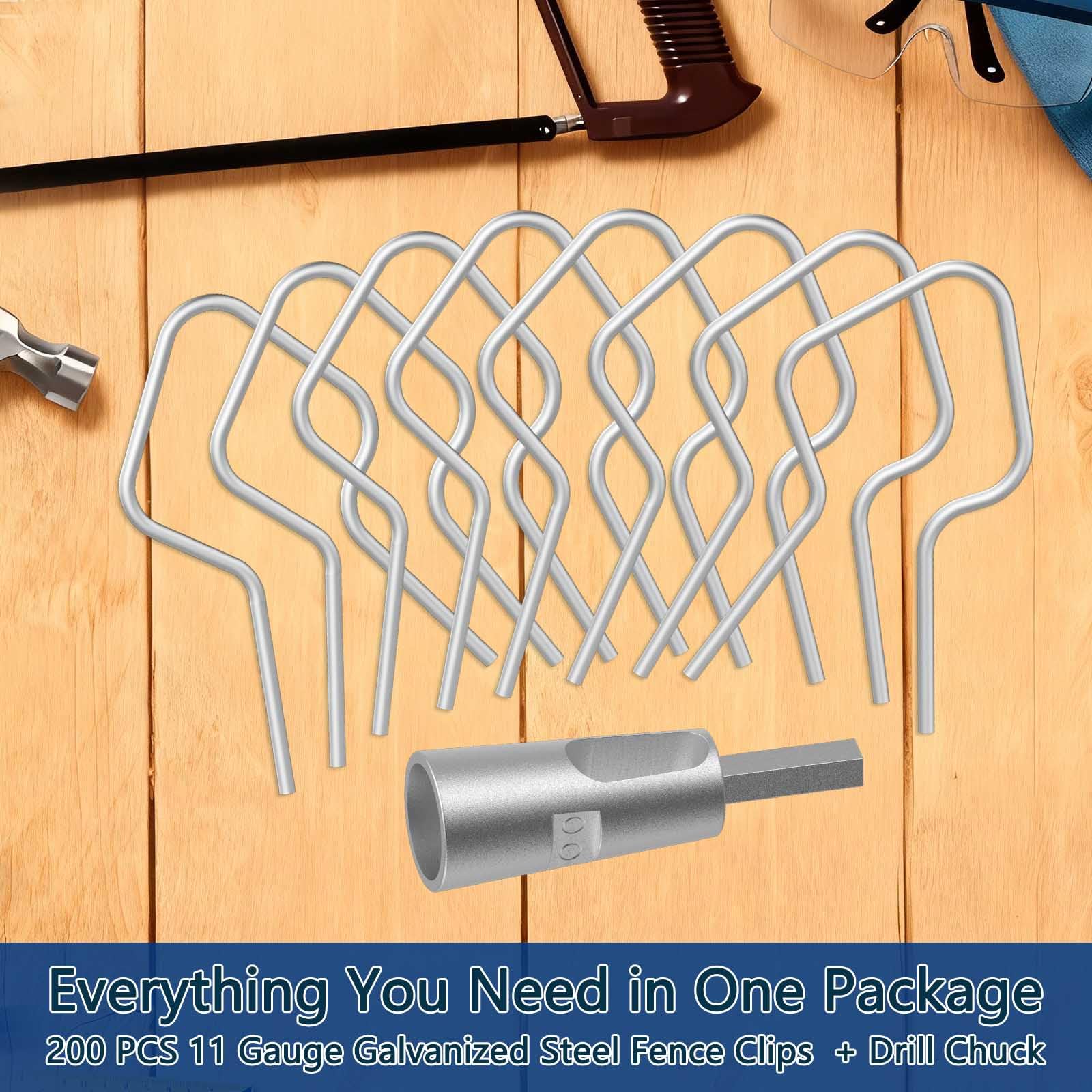 GardenNow EZ Twist Tool speeds fence tensioning for faster setup.