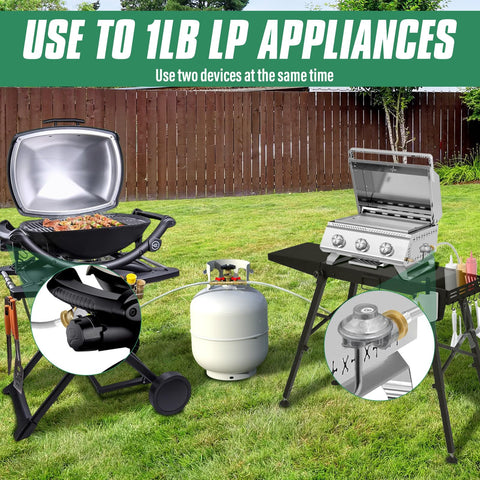 GardenNow long reach for safe tank and grill maneuver