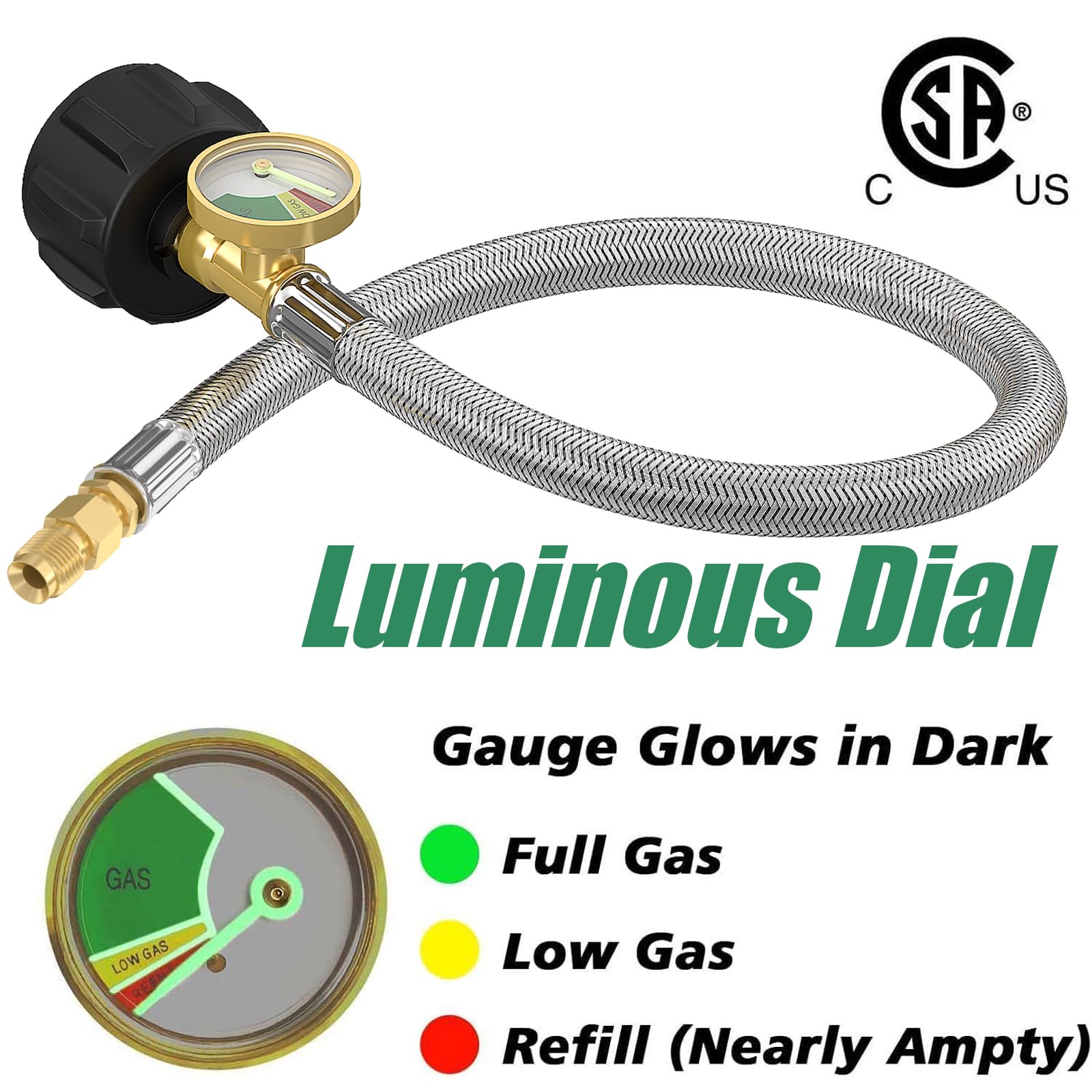GardenNow QCC1 1/4 inch inverted flare fitting ensures secure connections.