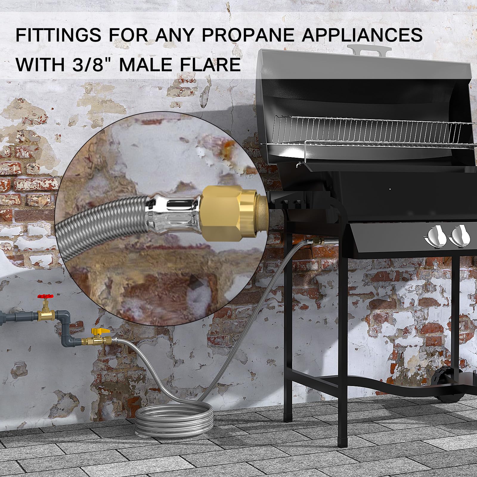 GardenNow rv-travel extension aids safe, flexible propane supply for campsites