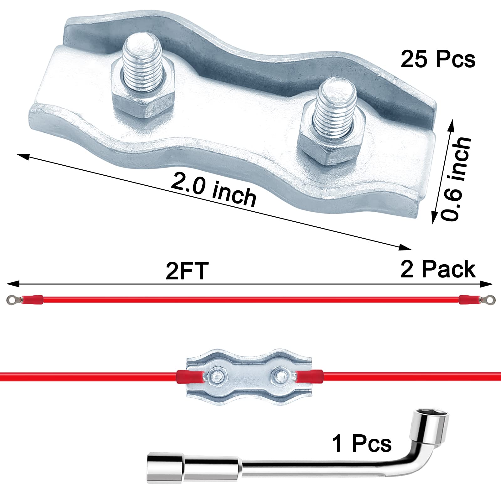 GardenNow silicone copper conductive wires provide reliable current and flexibility