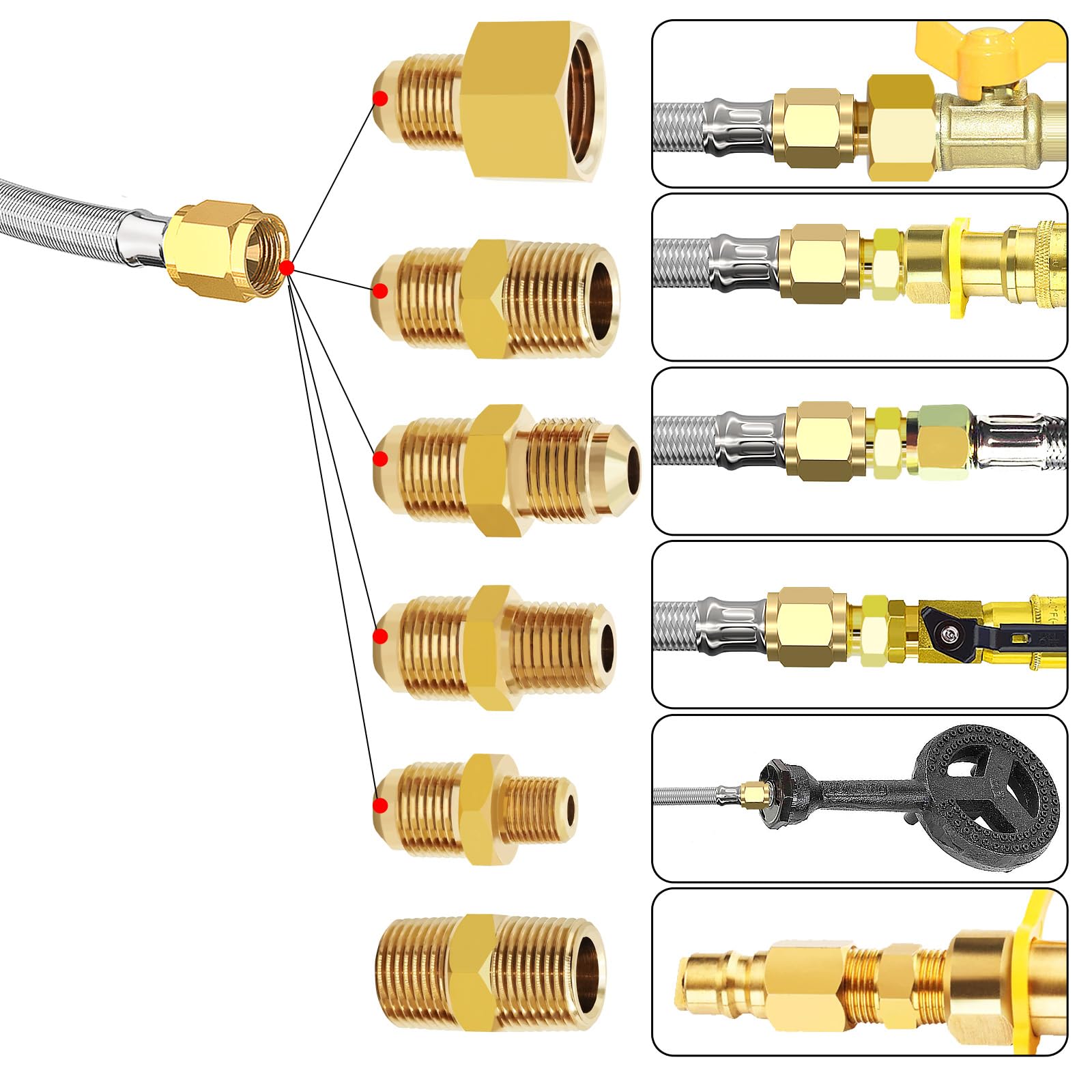 GardenNow stainless-steel braided hose durability for outdoor appliances