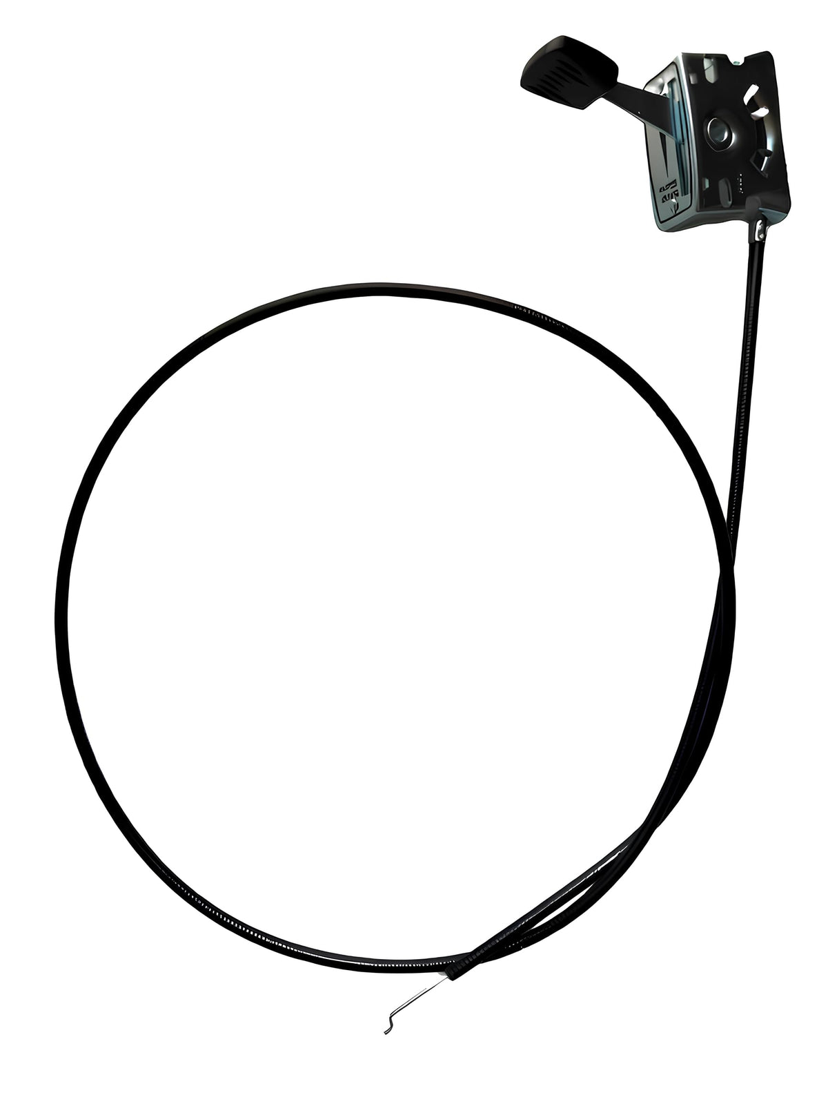 GardenP+ 48in throttle cable inner wire close-up showing precise dimension for smooth throttle control