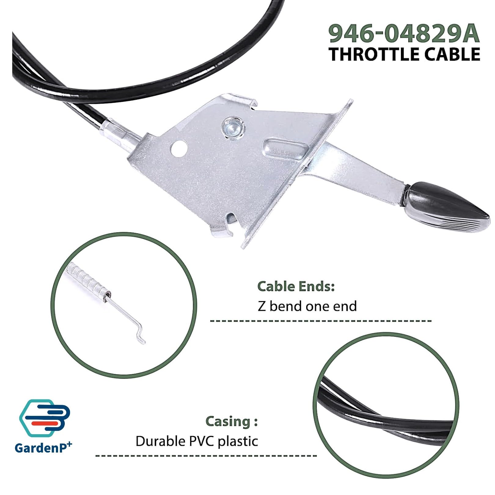 GardenP+ replacement part matching OEM 946-04829 for easy upgrades.
