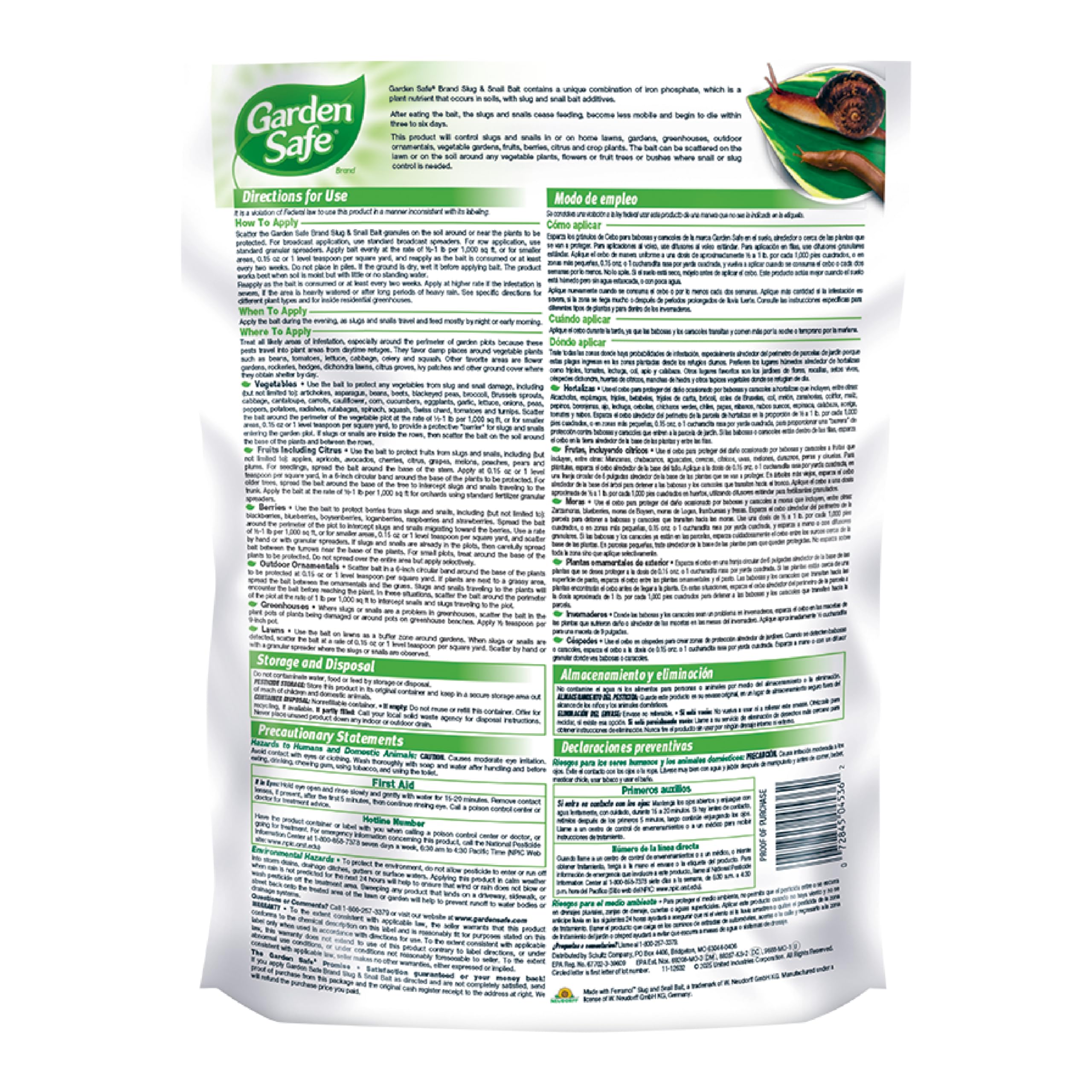 Garden Safe greenhouse use for controlled environments and pest control.