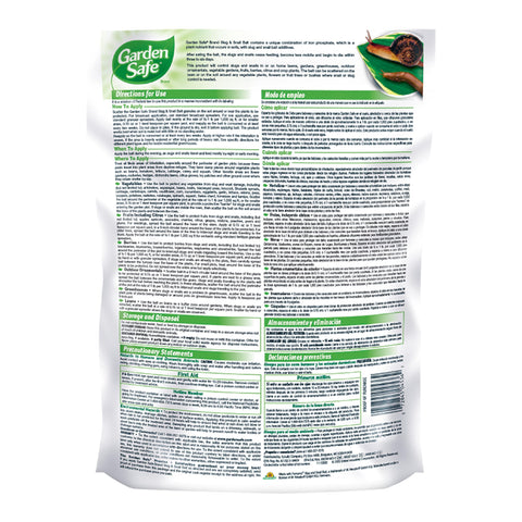 Garden Safe greenhouse use for controlled environments and pest control.