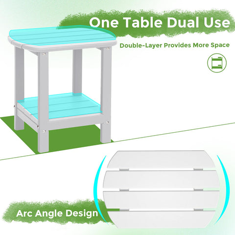 GARDENSTAR compact dimensions fit beside chairs without crowding.