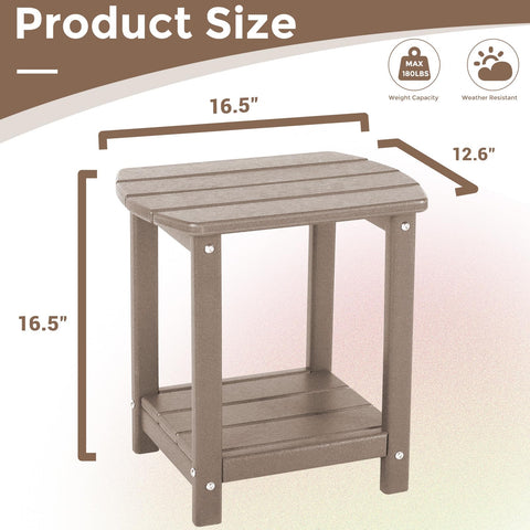 GardenStar HDPE material emphasizes weather resistance and eco-friendly durability.
