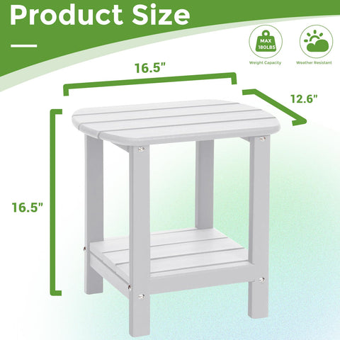 GARDENSTAR HDPE weatherproof material ensures long-lasting outdoor performance.