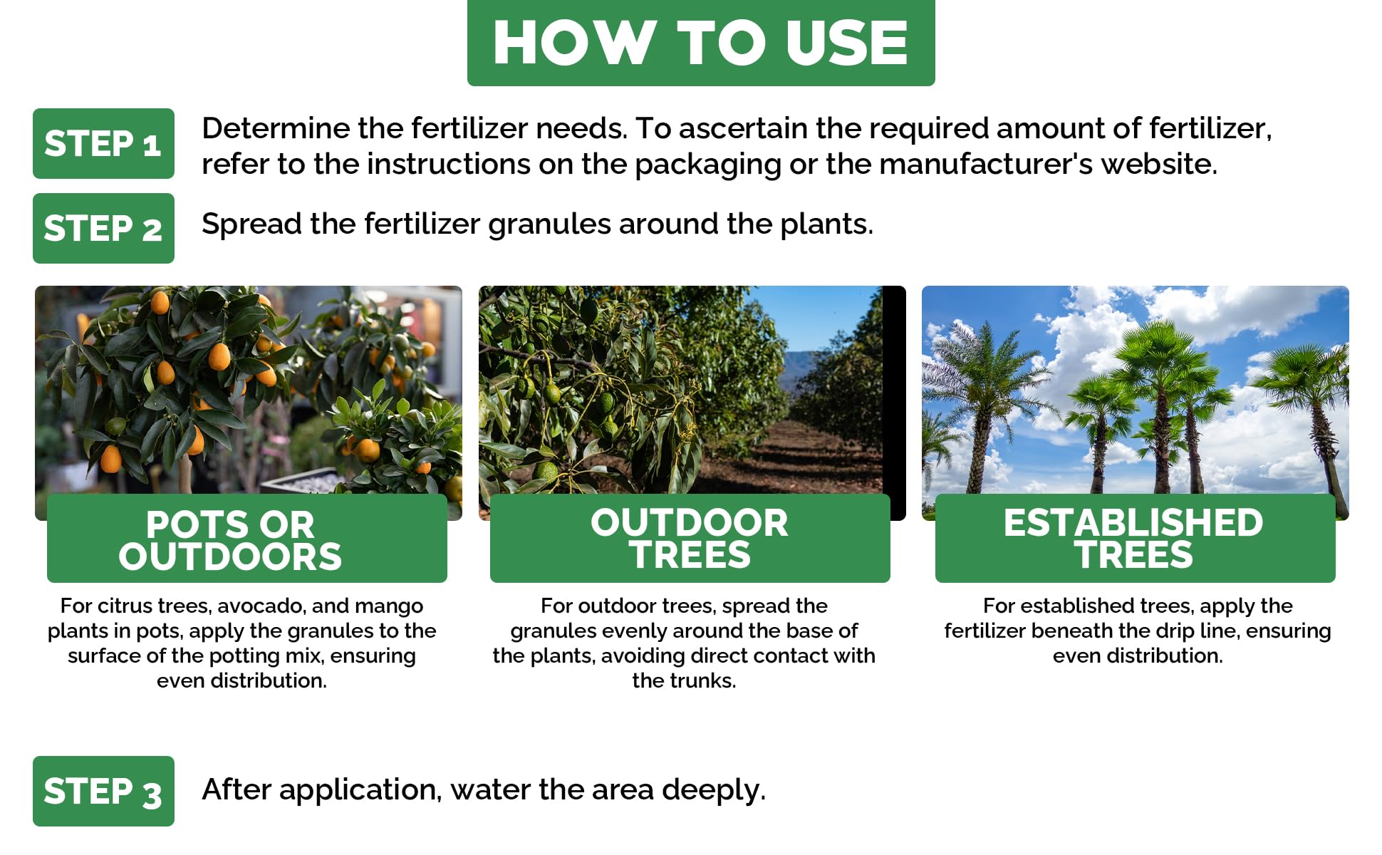 Gardenwise 6-4-6 fertilizer mix enhances outdoor tree vigor