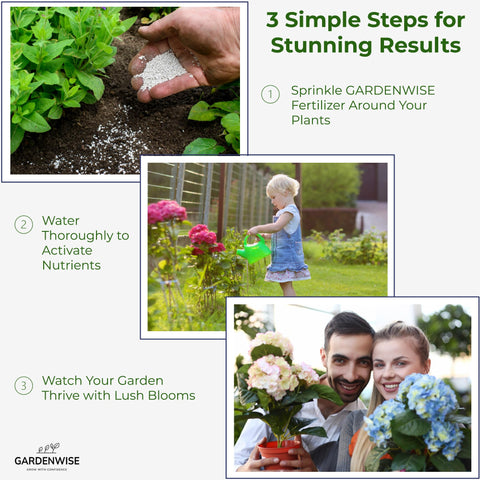 GardenWise acid-loving plants foliage nourishment for lush greens