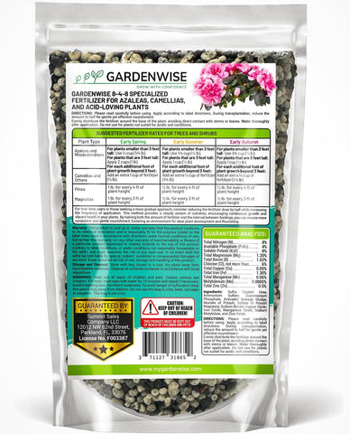 GardenWISE azaleas bloom with iron-rich formula supporting vibrant color.