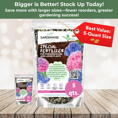GardenWise easy sprinkle and water use for convenient garden care