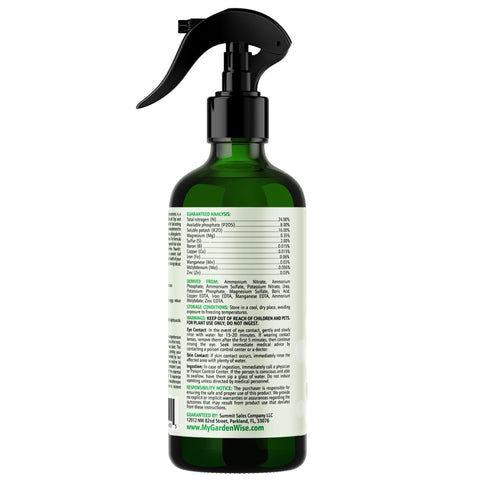 GardenWise Fiddle Leaf Fig foliar nourishment spray leaves for vibrant growth