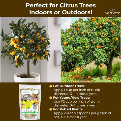 Greener leaves and richer color with micronutrient blend.
