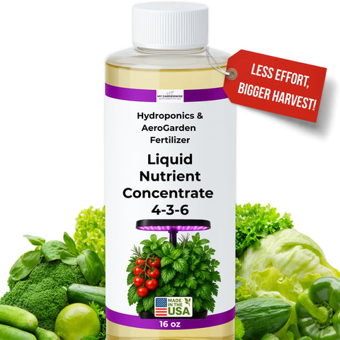 Gardenwise packaging highlights USA-made quality for indoor plant nutrition