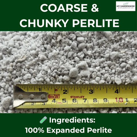 GARDENWISE Perlite supports seed starting with better air flow in soil.
