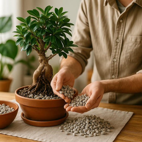 GardenWise pumice top dressing for succulents and bonsai boosts soil health