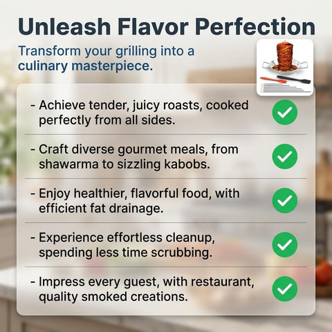 Garderie easy clean storage design helps quick cleanup after grilling.