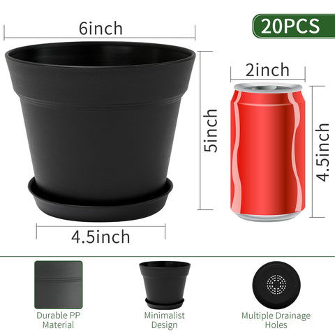 GARDIFE indoor plant pot with a matte finish enhances modern home styling.