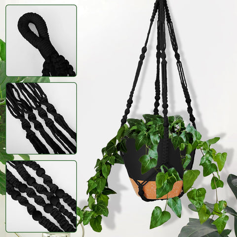 Matte black finish enhances modern decor without overpowering space.