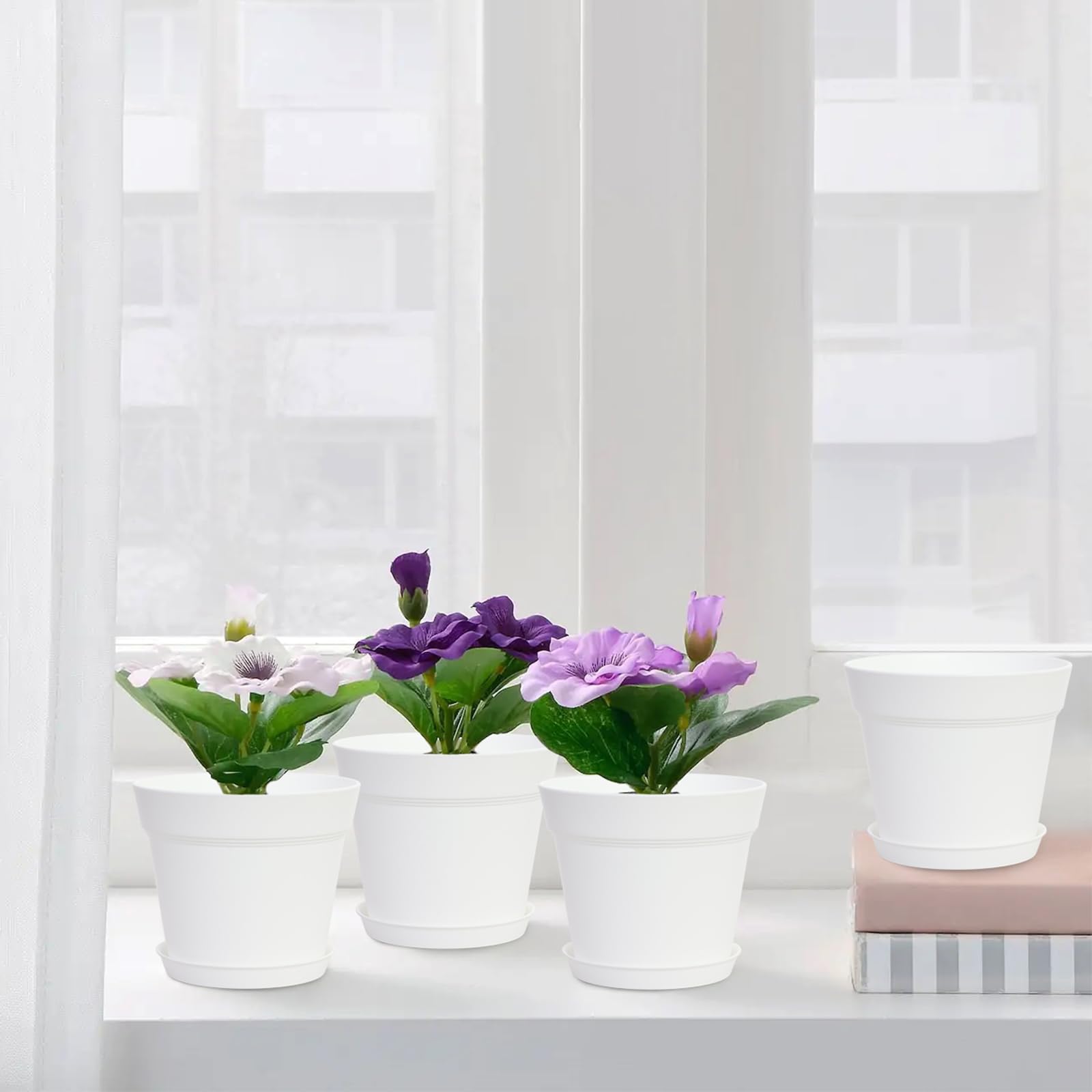 GARDIFE planter with drainage holes supports healthy roots and prevents waterlogging.