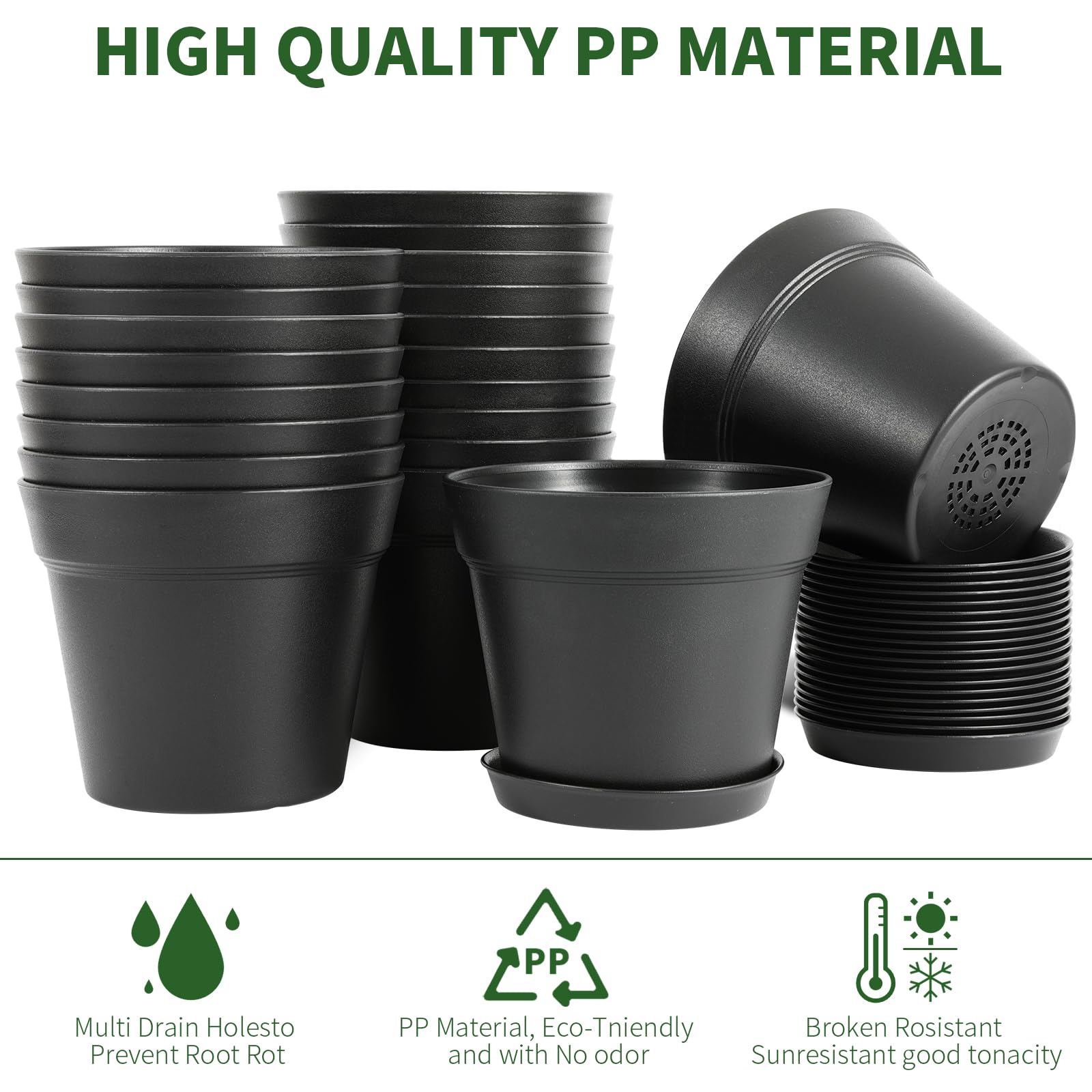 GARDIFE planter with drainage holes supports healthy root airflow.
