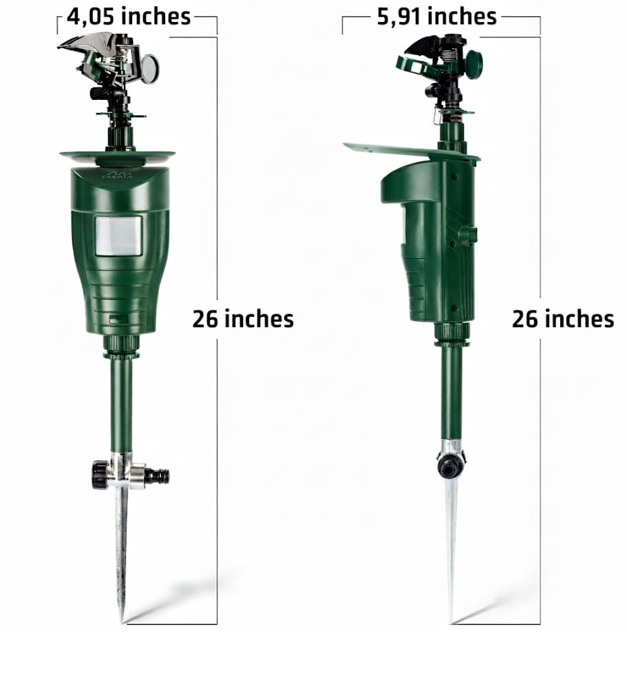 Quick Connect adapter enables easy hose setup with the Gardigo unit.