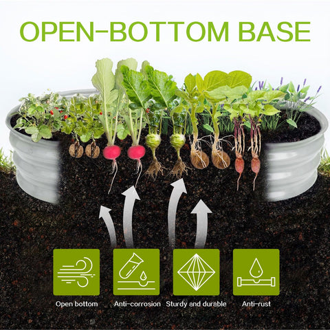 Gardmax easy-assembly planter box demonstrated on a sunny patio for rapid setup.