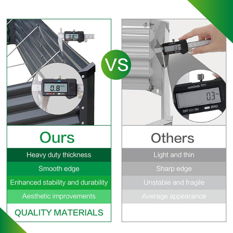 GARDMAX easy assembly promotes quick garden setup on balconies.