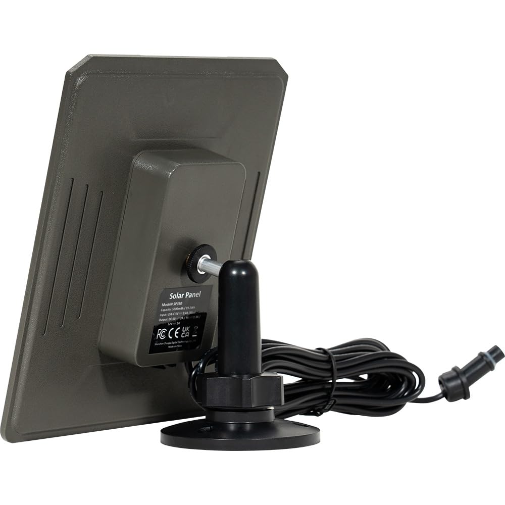 GardePro SP350 DC output connectors—versatile ports for multiple cameras.