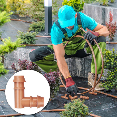 Gardrip durable elbow connector halfinch drip ensures long-term performance