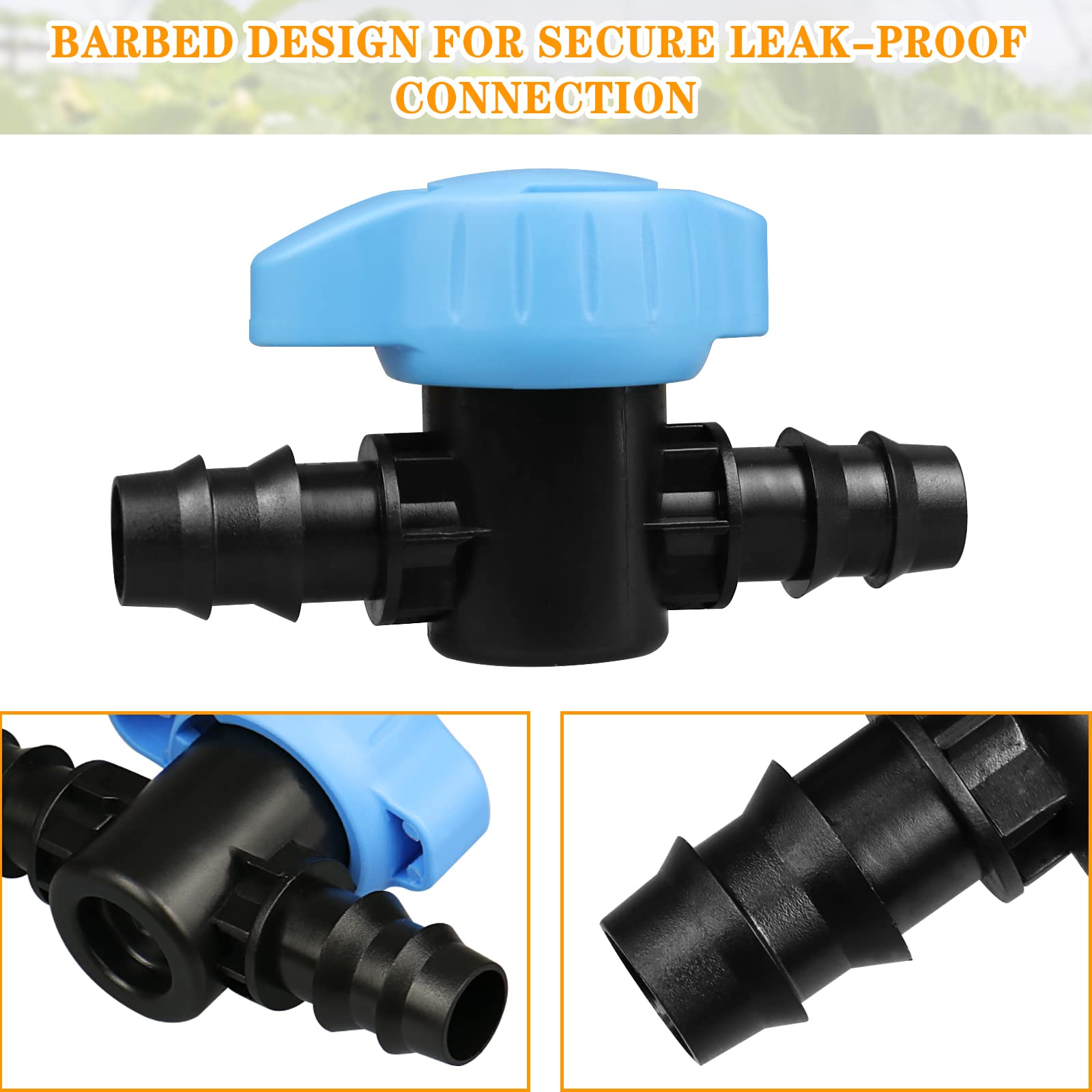 Gardrip leak-proof installation reduces leaks during setup.
