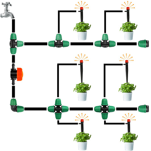 Gardrip packaged 25 valves kit for bulk irrigation projects.