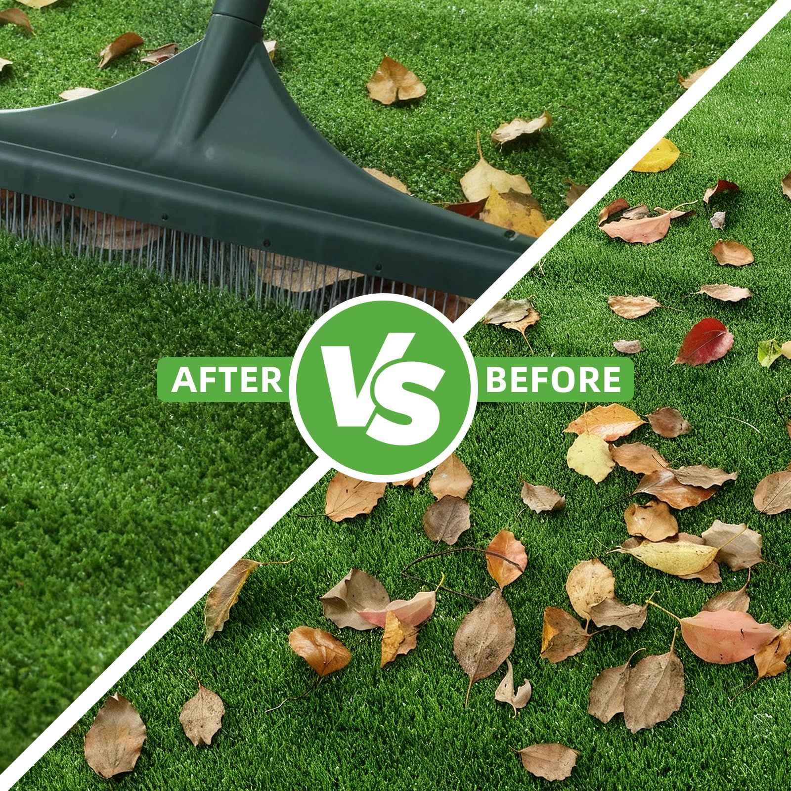 Gardtech durable steel core ensures sturdy performance during leaves, hair, and debris removal
