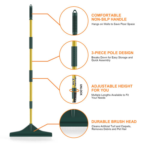 Gardtech multi-purpose tool replaces multiple cleaners for lawns, patios, and indoor rugs