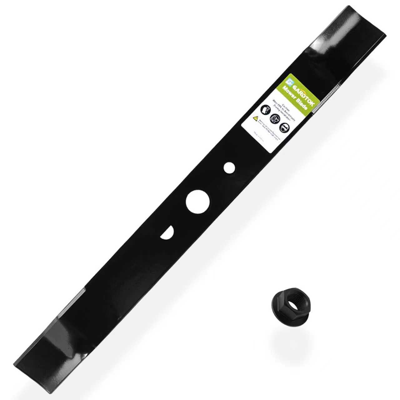 GardTok 20-inch blade for Ryobi 40V compatibility enables smooth mowing.