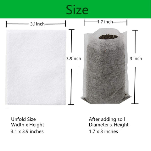 Gardtree seedling bags whole-bag transplant for gentle root protection.