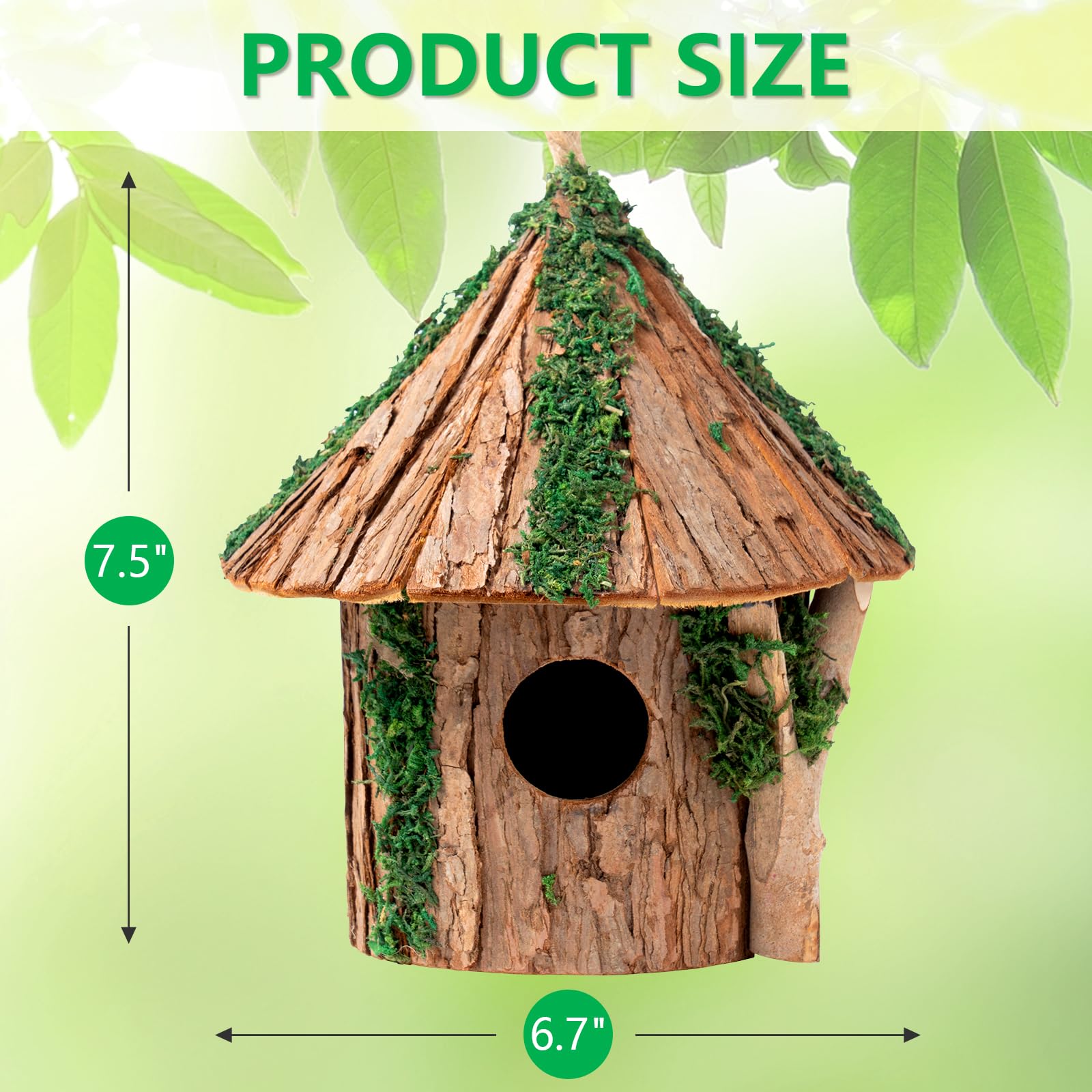 GARDYUE ready-to-hang design simplifies placement in minutes.